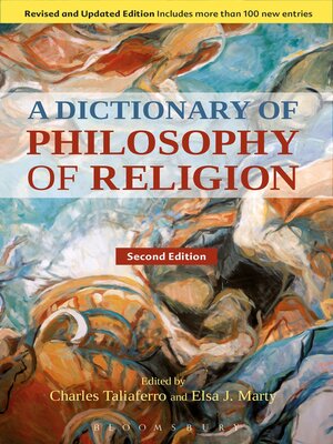 cover image of A Dictionary of Philosophy of Religion